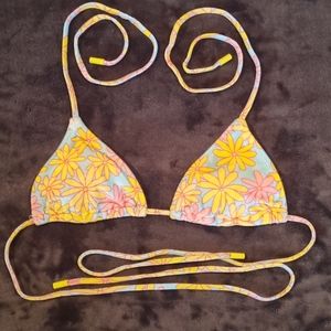 Vinca-Sky Floral velvet